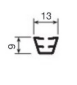 3M.PERF.RUBBER ADAPTER 8 MM