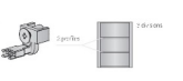 BAG OF DIVIDERS FOR 2 DOORS 3P