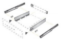 ATTRACTION DRAWER KIT HIGH TUBE 480MM WHITE